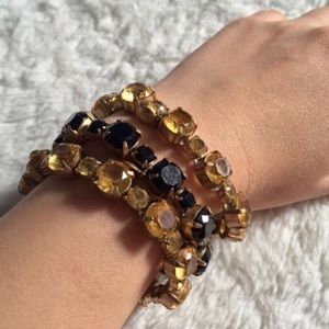 Trio set of elastic Jcrew Bracelets